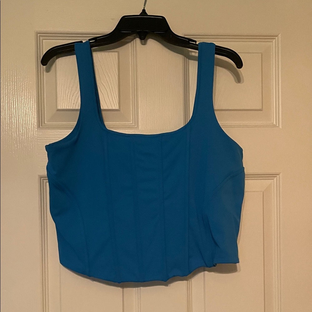Express Vibrant Blue Tank Top